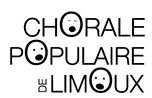 logo Chorale Populaire de Limoux, les O repésentent des visages chantants