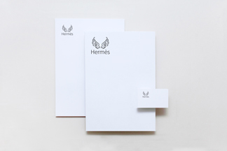 Logo Hermès, papeterie