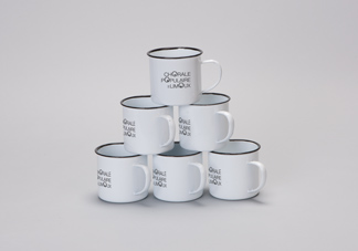 Mugs avec le logo noir et blanc de la Chorale Populaire de Limoux