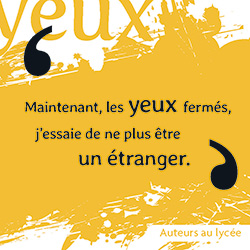 Sticker pour l'opération Auteurs au lycée de Livre et Lecture Languedoc Roussillon